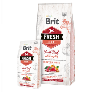 BRIT FRESH BEEF WITH PUMPKIN GROWTH & JOINTS