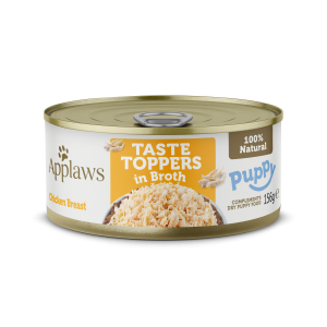 Chicken Breast in Broth puppy Tin 156g