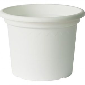 Geo White Pot