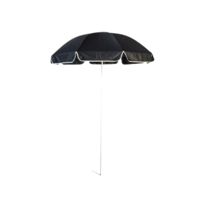 Black Beach Umbrella 2.4m